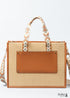Boho Straw Tote Bag